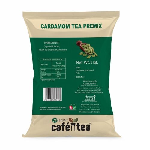 Cardamom tea_1kg packet_back