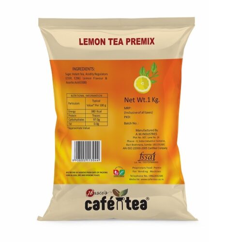 Lemon Tea_1kg packet_back